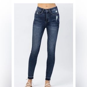 Judy Blue Skinny Fit Blue Jeans with Stretch